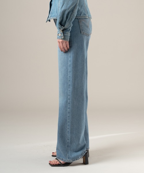 Levi's（リーバイス） ジーンズ デニム デニムパンツ RIBCAGE WIDE LEG