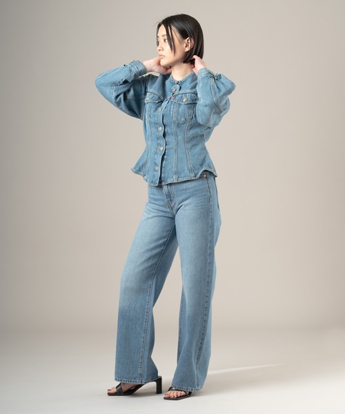 Levi's（リーバイス） ワイドパンツ ジーンズ デニム デニムパンツ
