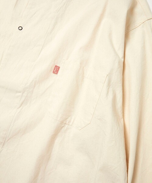 「HINSON」 長袖シャツ LARGE ブルー系その他 メンズ_画像9