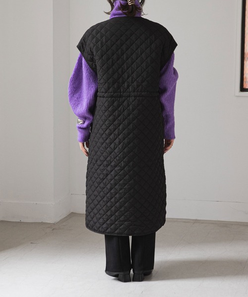 「rectangle」 ベスト FREE ブラック レディース_画像3