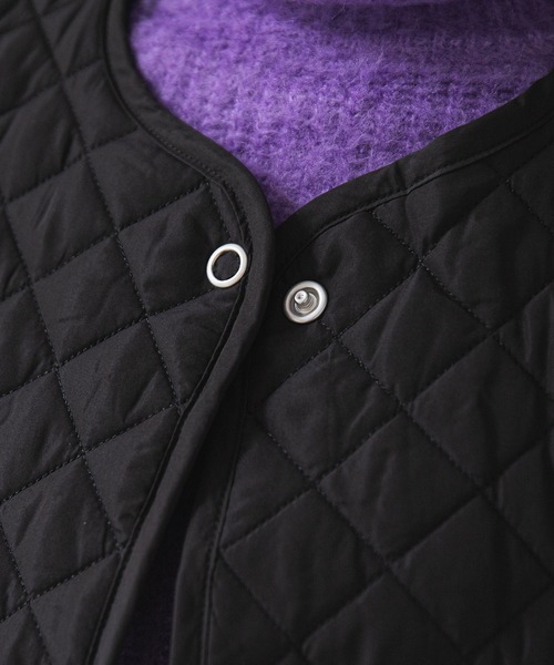 「rectangle」 ベスト FREE ブラック レディース_画像5