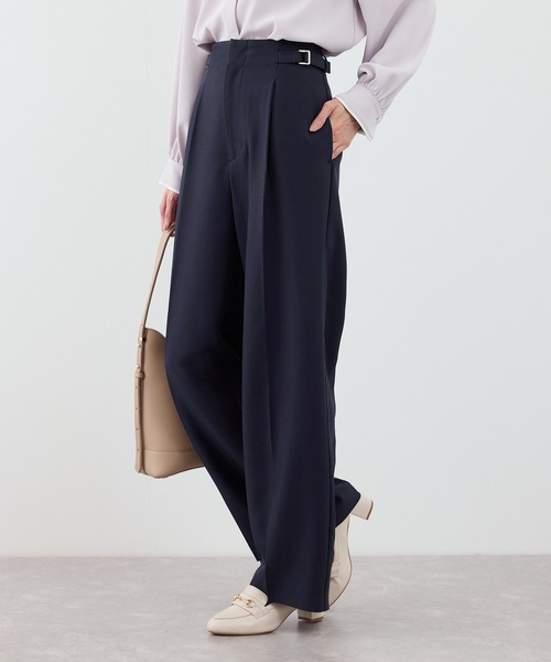 ROPE' PICNIC（ロペ ピクニック） パンツ 「WEB限定・丈長め」クリア