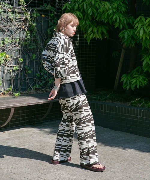 「KBF」 パンツ ONE イエロー系その他 レディース_画像6