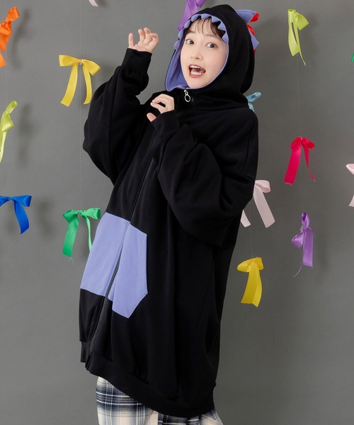 ScoLar Parity（スカラーパリティ） パーカー 353144：ちびドラゴン