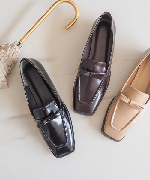 「VIVIAN」 シューズ LL ブラック レディース_画像2