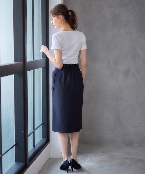 「12Twelve Agenda」 スカート M ブラウン レディース_画像3