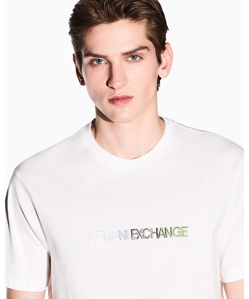 ARMANI EXCHANGE tシャツ 「A|X アルマーニ エクスチェンジ」マルチ 