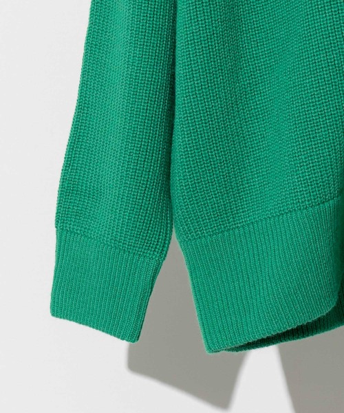 「MAISON SPECIAL」 ニットカーディガン 2 パープル メンズ_画像7