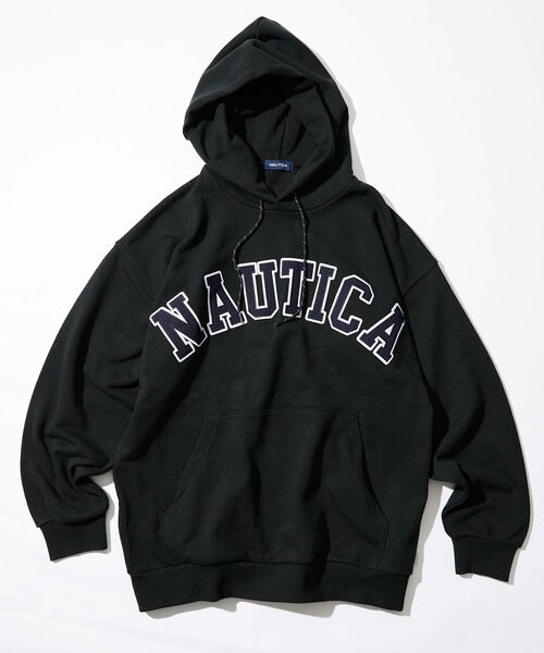 「NAUTICA」 プルオーバーパーカー X-LARGE アッシュグレー メンズ_画像2