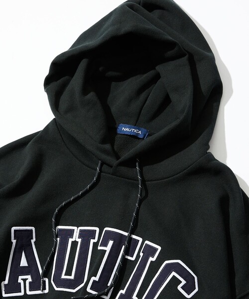 「NAUTICA」 プルオーバーパーカー X-LARGE アッシュグレー メンズ_画像4