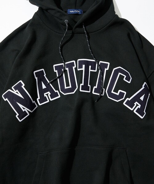 「NAUTICA」 プルオーバーパーカー X-LARGE アッシュグレー メンズ_画像7