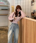 「titivate」 長袖ニット M ライトピ...の詳細画像5