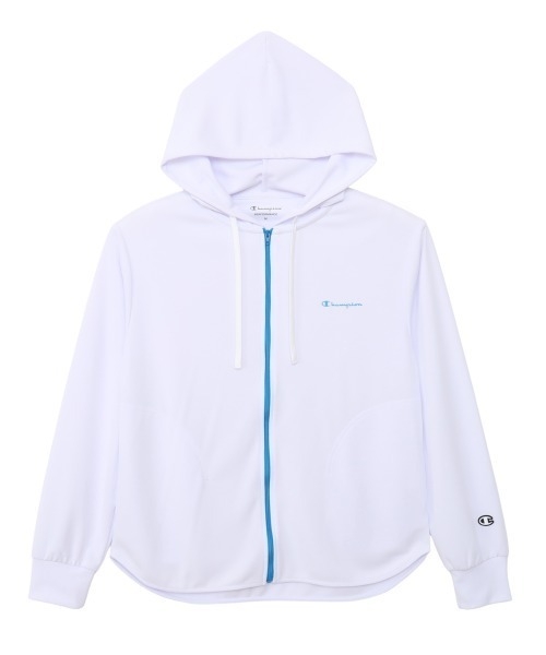 Champion（チャンピオン） パーカー uvカット ZIP HOODED SHIRT