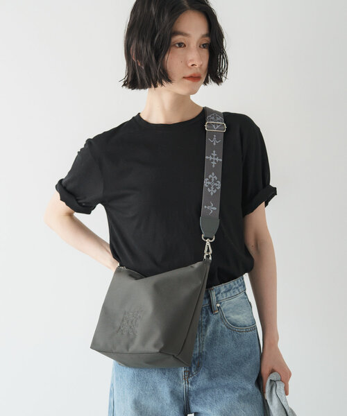 ラシット 2way ショルダーバッグ　グレー ラシット russet 2WAYショルダーバッグ（CE－490） （N.Gray