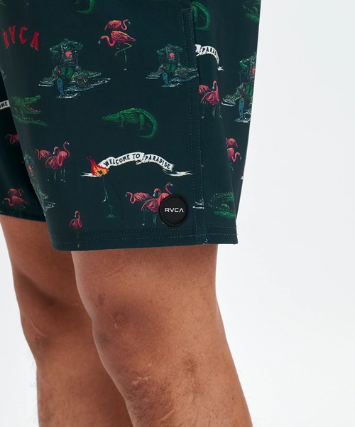 RVCA（ルーカ） 水着 メンズ VA ELASTIC SHORT 17 ボードショーツ