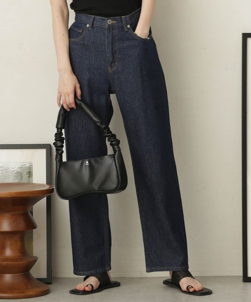 「NANO universe」 デニムパンツ S ブルー レディース_画像9