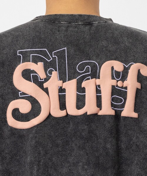 「F-LAGSTUF-F」 スウェットカットソー L レッド メンズ_画像5