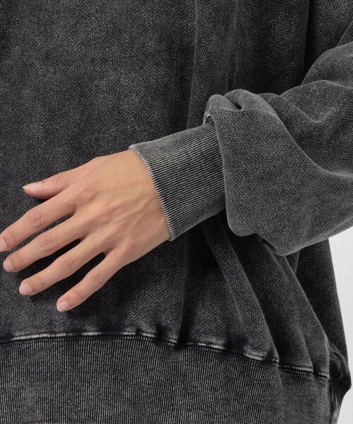 「F-LAGSTUF-F」 スウェットカットソー L レッド メンズ_画像7