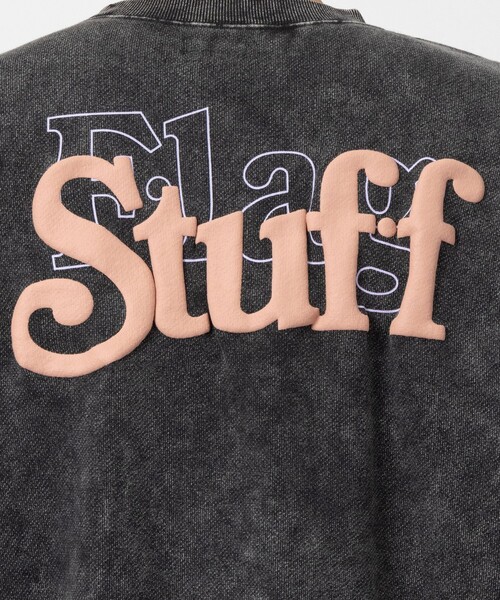 「F-LAGSTUF-F」 スウェットカットソー L レッド メンズ_画像8