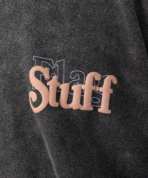 「F-LAGSTUF-F」 スウェットカットソー L レッド メンズ_画像9