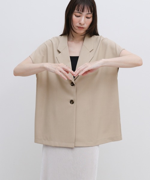 select MOCA（セレクトモカ） ジャケット テーラードジャケット リネン