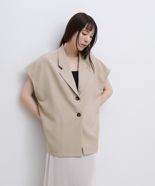 select MOCA（セレクトモカ） ジャケット テーラードジャケット リネン