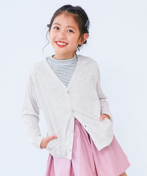【新品】プチバトー　3点セット　81cm 女の子 カーディガン ワンピース ピンク PETIT BATEAU PETIT BATEAU（プチバトー） カーディガン ガーター編みニット