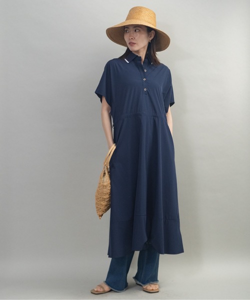 ワンピース 半袖 ポロ シャツワンピース : ZOZOTOWN Yahoo!店 - 通販