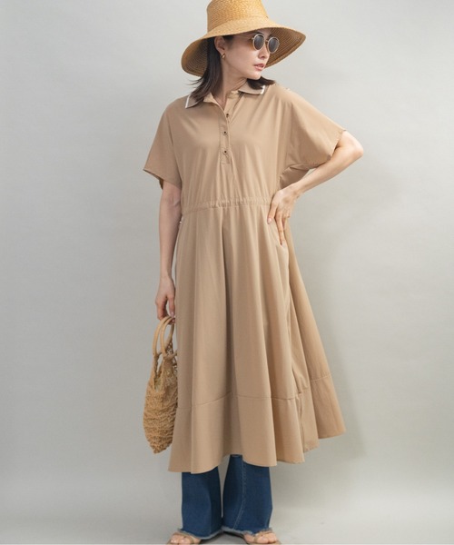 ワンピース 半袖 ポロ シャツワンピース : ZOZOTOWN Yahoo!店 - 通販