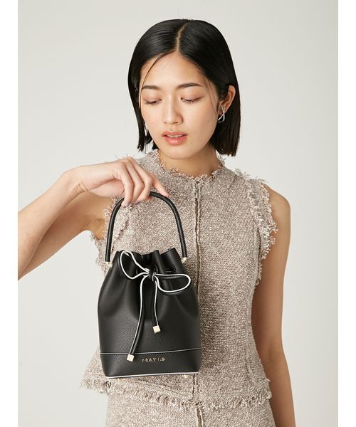 「FRAY I.D」 2WAYバッグ F ホワイト レディースの画像