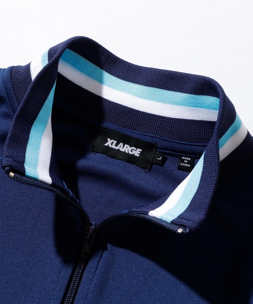 「XLARGE」 ジャージブルゾン X-LARGE ブラック メンズの画像