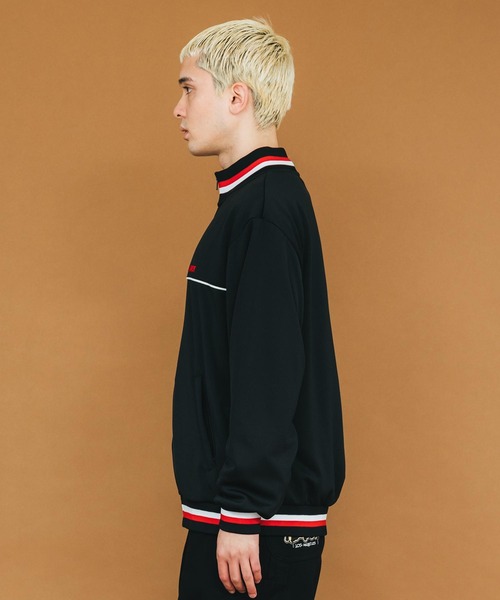 「XLARGE」 ジャージブルゾン X-LARGE ブラック メンズの画像