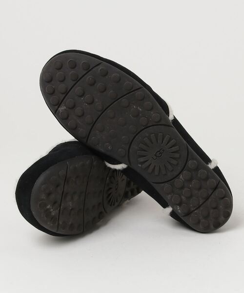 「UGG」 モカシンシューズ 23cm ブラック レディース_画像2