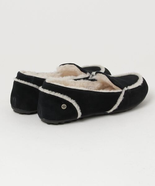 「UGG」 モカシンシューズ 23cm ブラック レディース_画像3