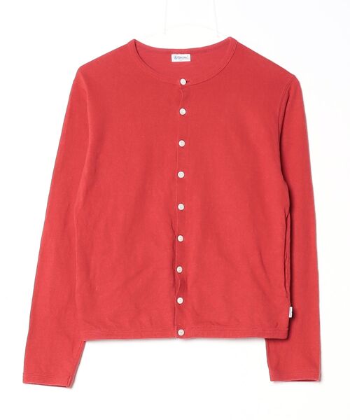 ORCIVAL カーディガン レッド 新品 ORCIVAL（オーシバル） カーディガン 1 レッド レディース : ZOZOTOWN