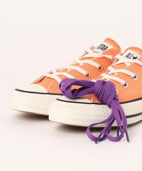 「CONVERSE」 ローカットスニーカー 26.0cm オレンジ レディース_画像4
