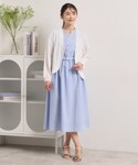 カーディガン 「UVカット/洗濯機OK」ボレロ...の詳細画像2