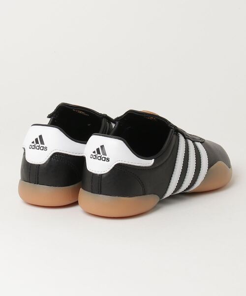 「adidas」 ローカットスニーカー 24.5糎 黒いこと レディース