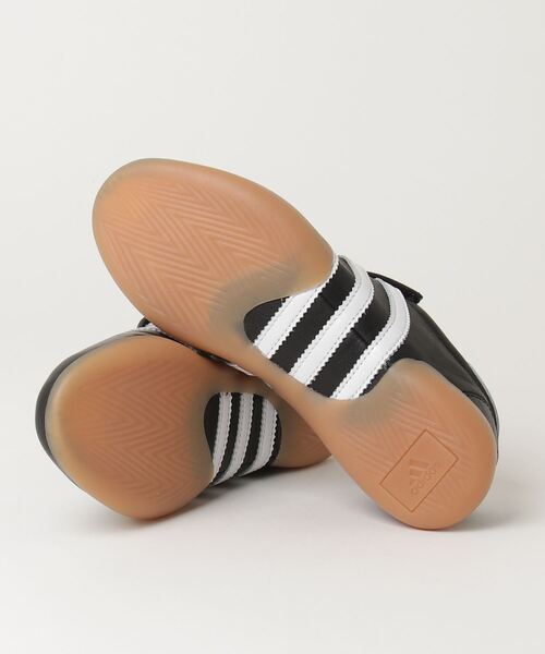 「adidas」 ローカットスニーカー 24.5糎 黒いこと レディース