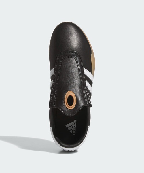 「adidas」 ローカットスニーカー 24.5糎 黒いこと レディース