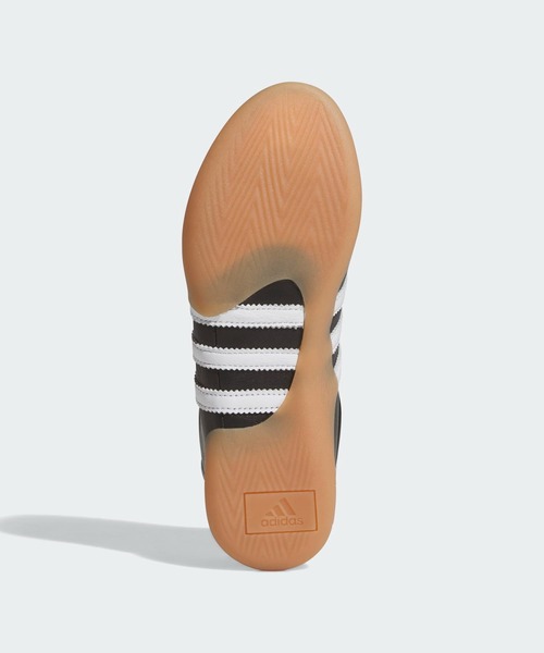 「adidas」 ローカットスニーカー 24.5糎 黒いこと レディース