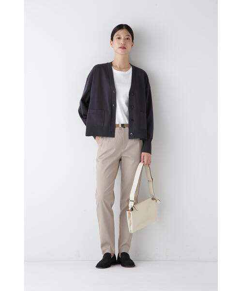 「human woman」 ニットカーディガン MEDIUM グリーン レディース_画像6