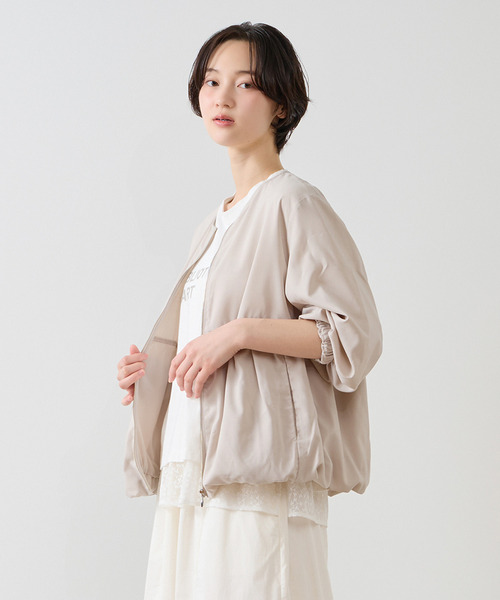 MELROSE claire（メルローズクレール） ブルゾン アウター 「バルーン 