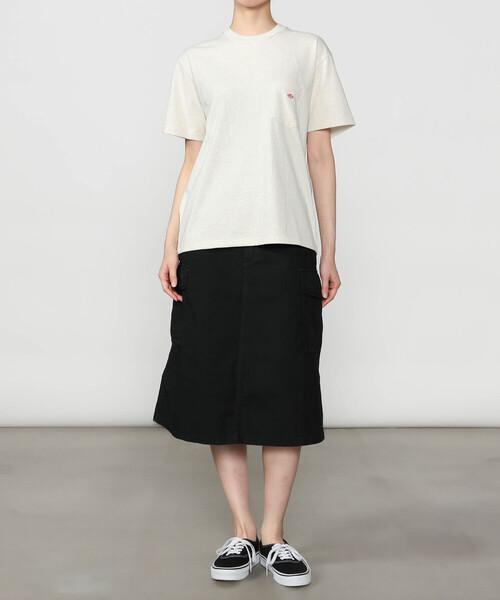 orslow スカート　タンクトップ orSlow（オアスロウ） スカート | 「別注」ARMY SKIRT BLACK WOMEN