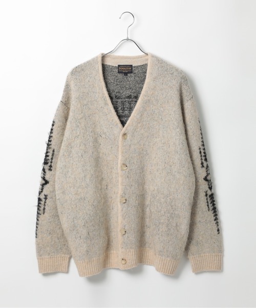 Pendleton ウール カーディガン L ネイビー PENDLETON（ペンドルトン） ニットカーディガン L ネイビー メンズ