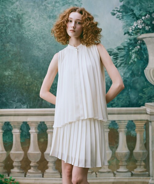 LOULOU WILLOUGHBY ミューズプリーツスカート LOULOU WILLOUGHBY（ルルウィルビー） スカート 「LOULOU WILLOUGHBY