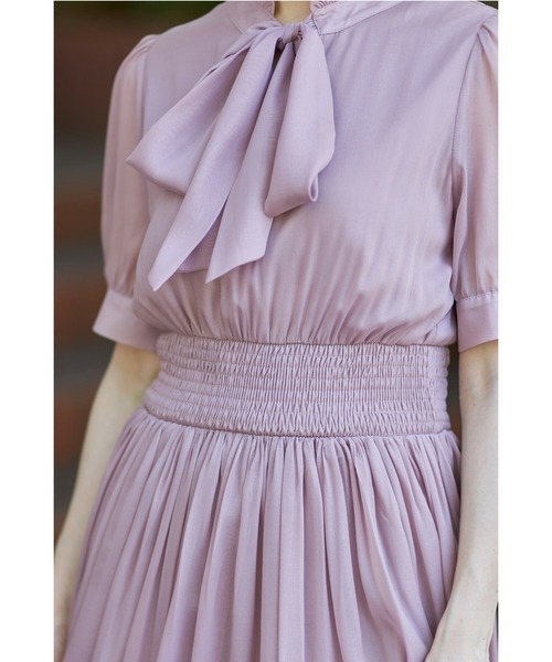 「tocco closet」 半袖ワンピース M アイボリー レディース_画像3