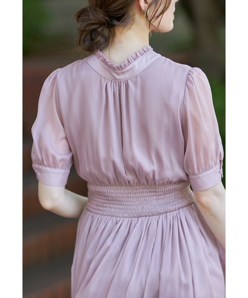 「tocco closet」 半袖ワンピース M アイボリー レディース_画像5