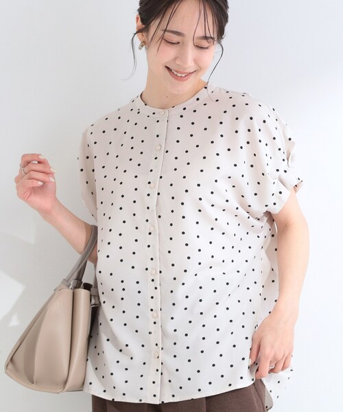 SHOO・LA・RUE（シューラルー） ブラウス シャツ 半袖 「洗濯機可