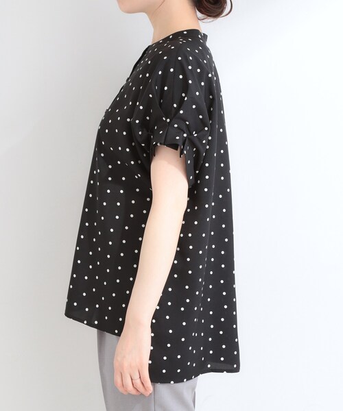 SHOO・LA・RUE（シューラルー） ブラウス シャツ 半袖 「洗濯機可